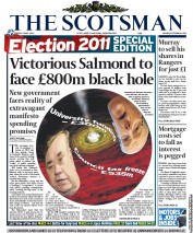 The Scotsman (UK) Newspaper Front Page for 6 May 2011