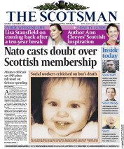 The Scotsman Newspaper Front Page (UK) for 6 September 2014