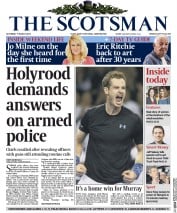 The Scotsman Newspaper Front Page (UK) for 7 March 2015