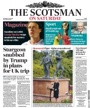 The Scotsman (UK) Newspaper Front Page for 7 July 2018