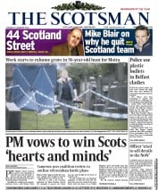 The Scotsman (UK) Newspaper Front Page for 8 January 2013