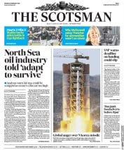 The Scotsman (UK) Newspaper Front Page for 8 February 2016