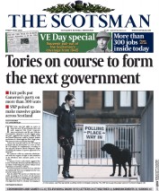 The Scotsman Newspaper Front Page (UK) for 8 May 2015