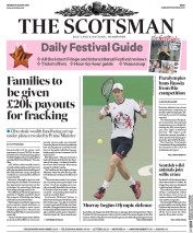 The Scotsman (UK) Newspaper Front Page for 8 August 2016