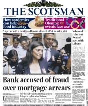 The Scotsman (UK) Newspaper Front Page for 9 December 2014