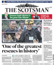 The Scotsman (UK) Newspaper Front Page for 9 July 2018