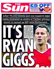 The Sun (UK) Newspaper Front Page for 24 May 2011