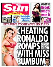 The Sun (UK) Newspaper Front Page for 28 April 2013