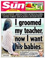 The Sun (UK) Newspaper Front Page for 30 June 2013