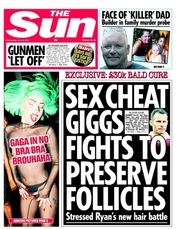 The Sun (UK) Newspaper Front Page for 8 June 2011
