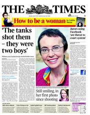 The Times (UK) Newspaper Front Page for 13 June 2011