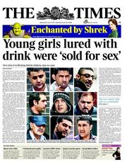 The Times (UK) Newspaper Front Page for 15 June 2011