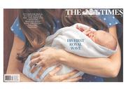 The Times (UK) Newspaper Front Page for 24 July 2013