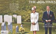 The Times (UK) Newspaper Front Page for 5 August 2014