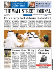 () Newspaper Front Page for 19 May 2011