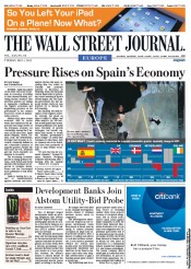  () Newspaper Front Page for 1 May 2012