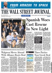  () Newspaper Front Page for 20 June 2012