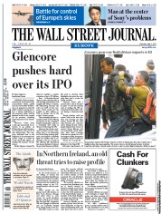  () Newspaper Front Page for 5 May 2011