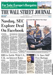  () Newspaper Front Page for 6 February 2013