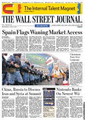  () Newspaper Front Page for 6 June 2012