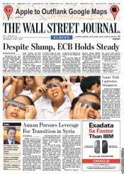  () Newspaper Front Page for 7 June 2012