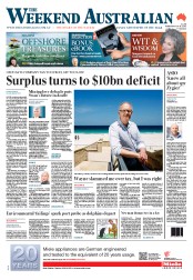 Weekend Australian (Australia) Newspaper Front Page for 16 February 2013