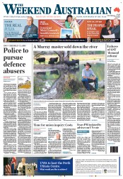 Weekend Australian (Australia) Newspaper Front Page for 1 December 2012