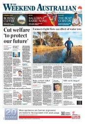 Weekend Australian (Australia) Newspaper Front Page for 23 February 2013