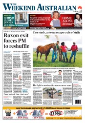Weekend Australian (Australia) Newspaper Front Page for 2 February 2013