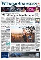 Weekend Australian (Australia) Newspaper Front Page for 2 June 2012