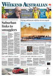 Weekend Australian (Australia) Newspaper Front Page for 4 August 2012