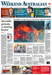 Weekend Australian (Australia) Newspaper Front Page for 5 January 2013