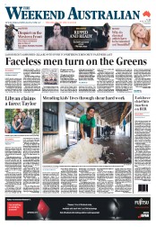Weekend Australian (Australia) Newspaper Front Page for 7 July 2012