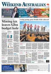 Weekend Australian (Australia) Newspaper Front Page for 9 February 2013
