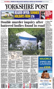  () Newspaper Front Page for 12 May 2011
