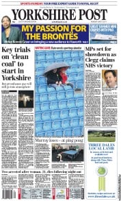  () Newspaper Front Page for 13 June 2011