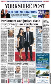  () Newspaper Front Page for 24 May 2011