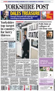  () Newspaper Front Page for 6 May 2011