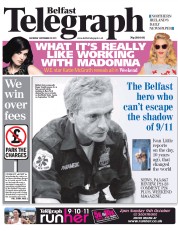  () Newspaper Front Page for 10 September 2011