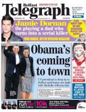  () Newspaper Front Page for 11 May 2013