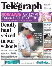  () Newspaper Front Page for 13 August 2011