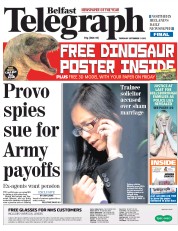  () Newspaper Front Page for 13 September 2012