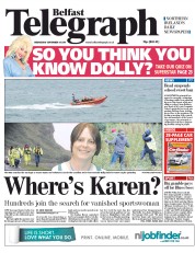  () Newspaper Front Page for 14 September 2011