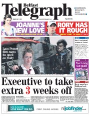  () Newspaper Front Page for 15 July 2011