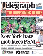  () Newspaper Front Page for 17 March 2014