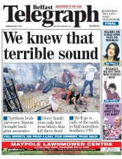  () Newspaper Front Page for 17 April 2013