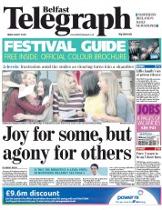  () Newspaper Front Page for 19 August 2011