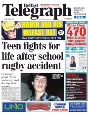  () Newspaper Front Page for 1 March 2013