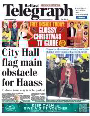  () Newspaper Front Page for 20 December 2013