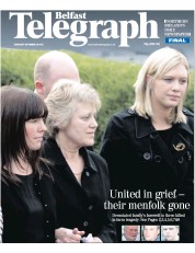  () Newspaper Front Page for 20 September 2012